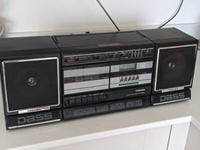 Rare Retro Toshiba RT-7057 Stereo Radio Cassette Recorder Boombox  Working!