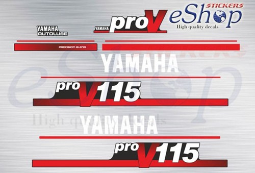 Outboard decals sticker set - outboard,