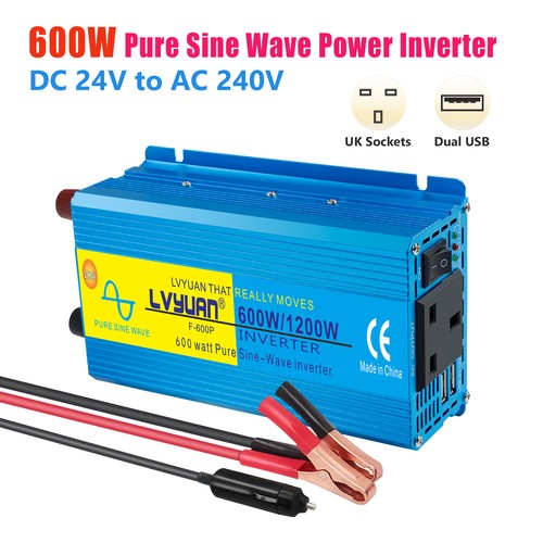 600w pure sine wave - 600w,