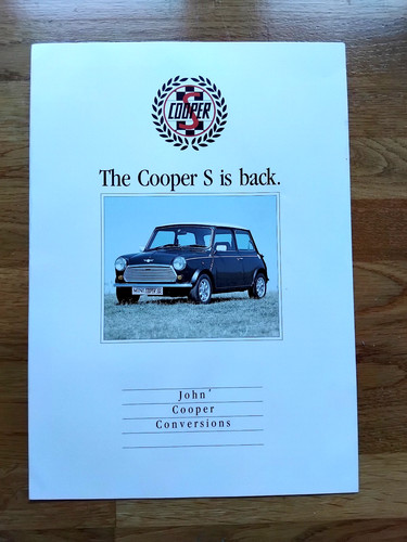 Classic mini john - john, cooper