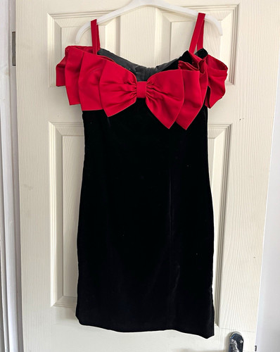 Debut black red velvet - debut, black/red
