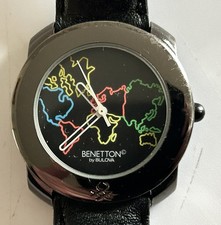 Vintage ‘Benneton by Bulova’ Quartz Unisex Watch