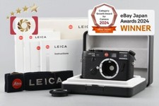 Leica M6 TTL 0.85 Black Rangefinder Film Camera Body w/ Box [Very Good]