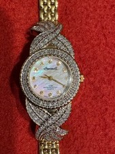 INGERSOLL DIAMOND VINTAGE  LADIES WATCH IG0436DV 18 CARAT GP EX-DISPLAY