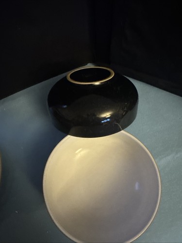 Used denby jet black cereal - used,