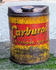Vintage Carburol Oil Can Jug
