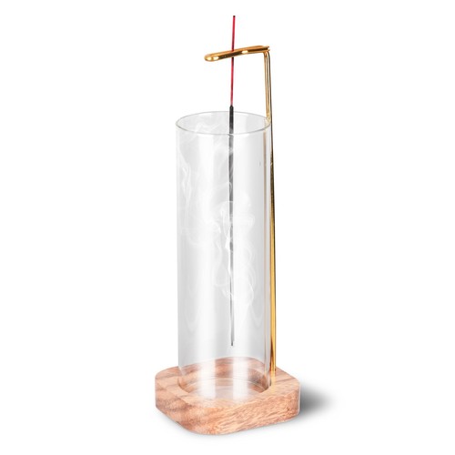Wooden incense holder ash - incense,