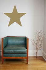 Large Star Vinyl Wall Art