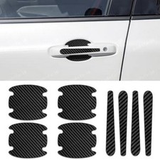 8PCS Black Car Door Handle