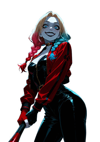Harley quinn baseball bat - harley,
