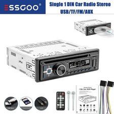Car Radio Stereo Single 1Din