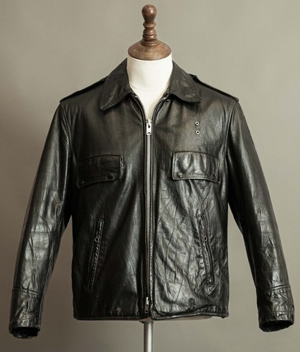 Vintage leather 1960s american - leather,