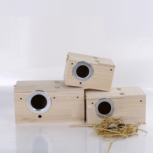 Parakeet nest box - box, wood