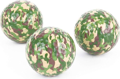 Camo golf balls pack novelty - golf,