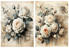 2 Sheets  - A4 Rice Paper