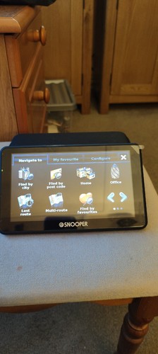Snooper truck sat nav