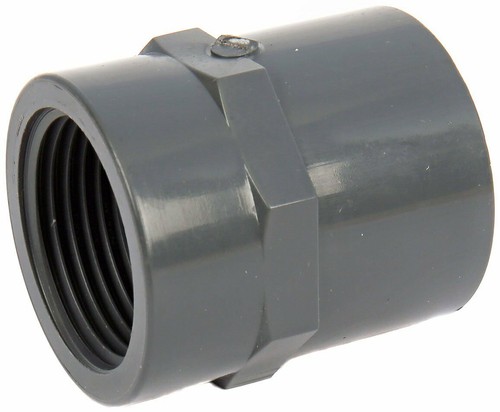 Pvc plain threaded socket - pvc,