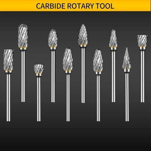 10pcs tungsten carbide rotary - 10pcs,