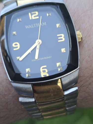 Waltham two tone men - waltham, watch
