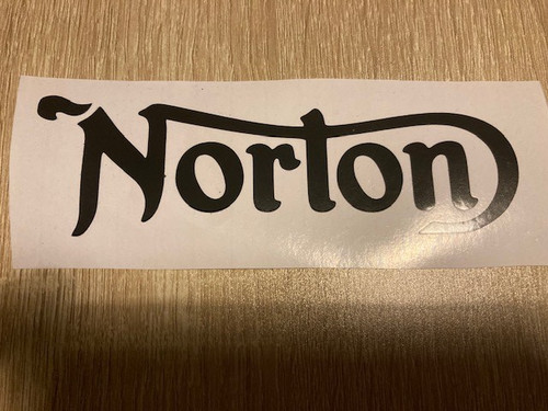 Norton tank decals - norton,