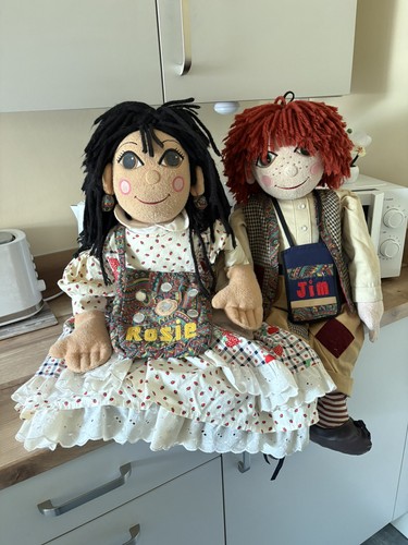Rose and jim plush rag - rose,