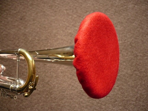 Trumpet felt mute double - trumpet,