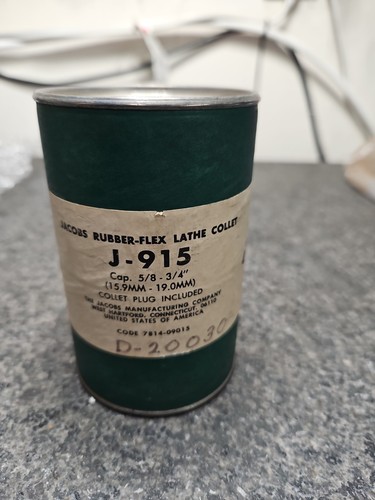 Jacobs 915 rubber flex lathe - rubber-flex,
