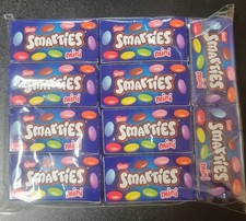 Smarties Mini Carton Chocolate 1× 159g *30-08-26* Treat Share Bag 10 Mini Bars 