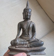 Antique Bronze Buddha. Siam