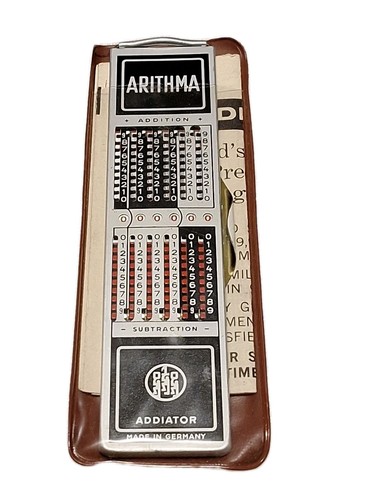 Vintage arithma addiator - vintage,