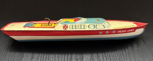 Chein peggy jane toy boat - jane,