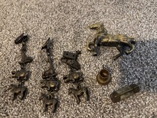 Vintage Brass Bundle 3 Good Condition Brass