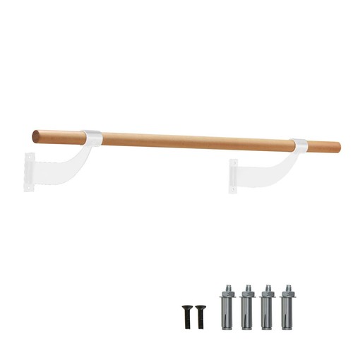 120cm wooden ballet barre wall - 120cm,
