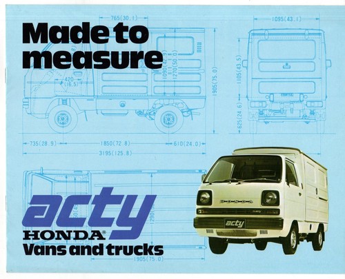 Honda acty 550 van - 550, &
