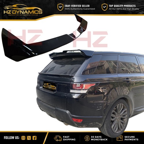 Gloss black rear roof spoiler - gloss,