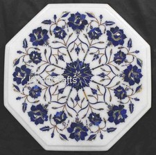 Floral Art Inlay Coffee Table