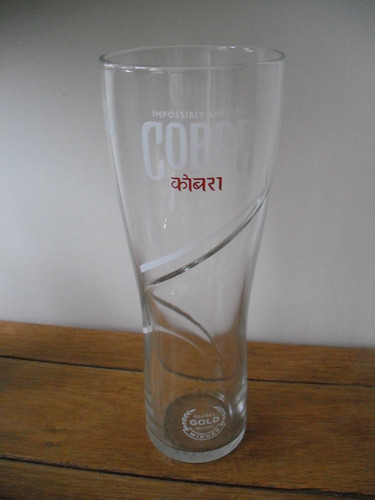 Cobra pint glass - pint, tall
