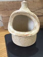 Vintage Studio Pottery Stoneware Salt Pig