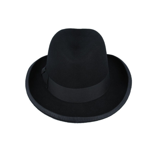 Classic homburg hat 100 wool - homburg,