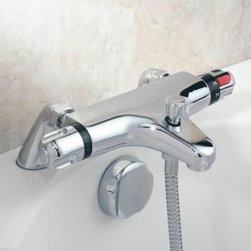 Chrome thermostatic bath - chrome,