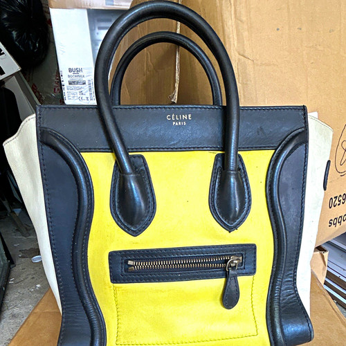 Celine colourblock leather - colourblock,