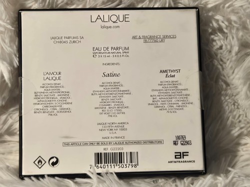 Lalique les romantiques eau - les,