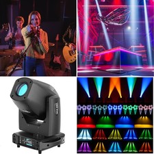 250W LED 6+1 Rotating Pattern Wheel Moving Head Light Rotation Stage DMX DJ Show