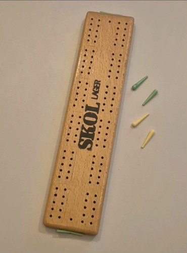 Vintage skol lager wooden - skol,