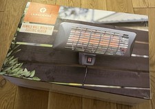 Wall mounted outdoor electric patio heater