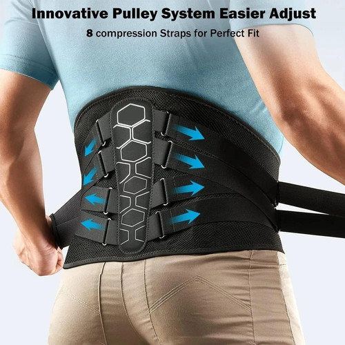 Lumbar support back brace - support,
