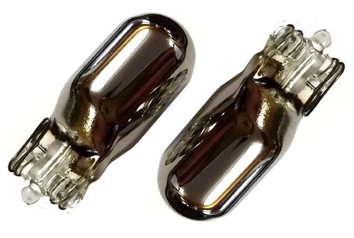 Chrome silver indicator bulbs - chrome/silver,