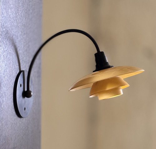 Wall lamp from the - wall,