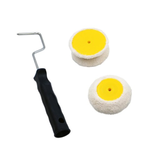 Diy corner paint roller - diy, wool