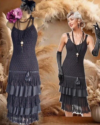 Karen millen rara black 70s
